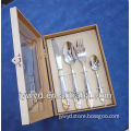 24 pcs unique and western style flatware set with low price
